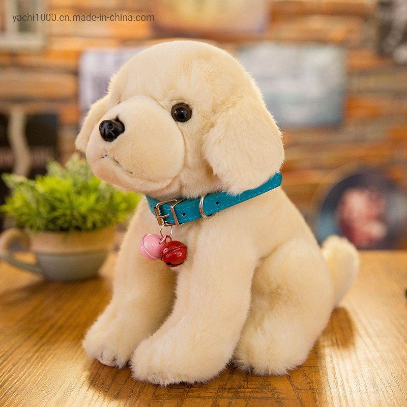 Plush Toy Dog Sitting Stuffed Animal Plush Labrador Dog Toy