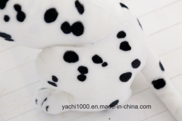 Cute Plush Animal Stuffed Spotted Sitting Dog