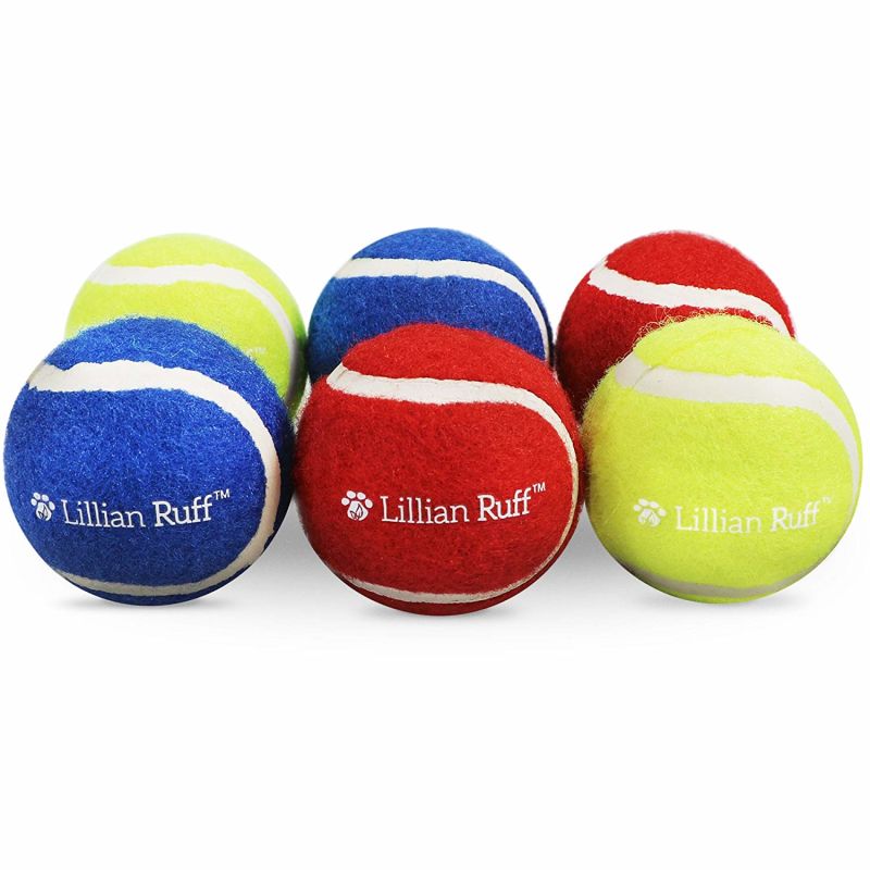OEM Professional Interactive Pet Dog Rubber Tennis Ball Dog Toy