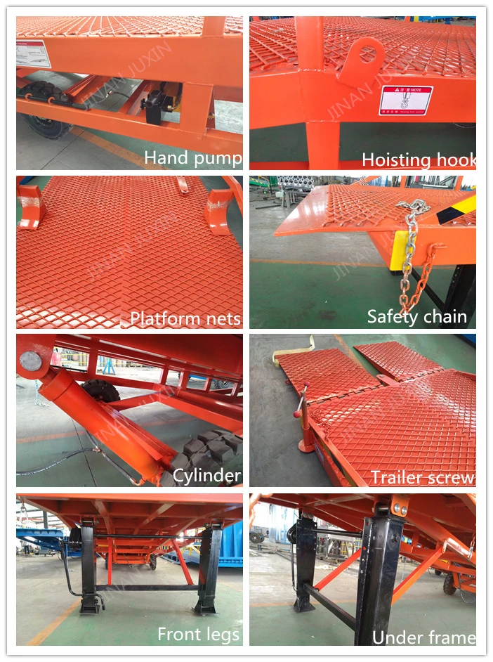 8t Container Dock Ramp Hydraulic Yard Ramp Container Dock Ramp