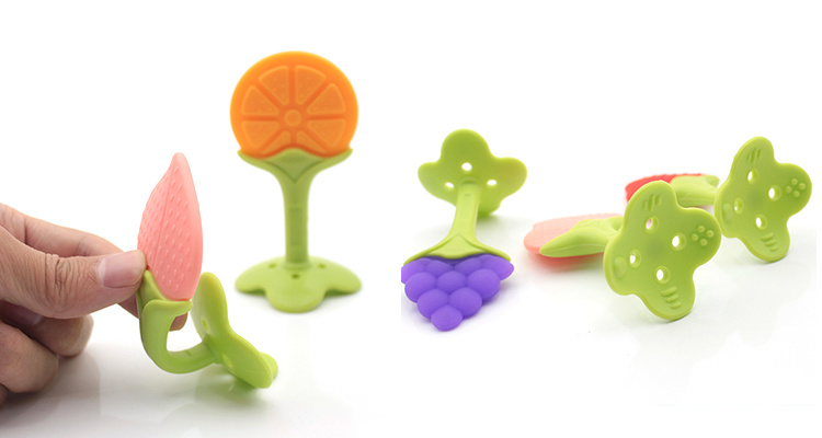 Wholesale Baby Chewable Toys 100% FDA Silicone Teether