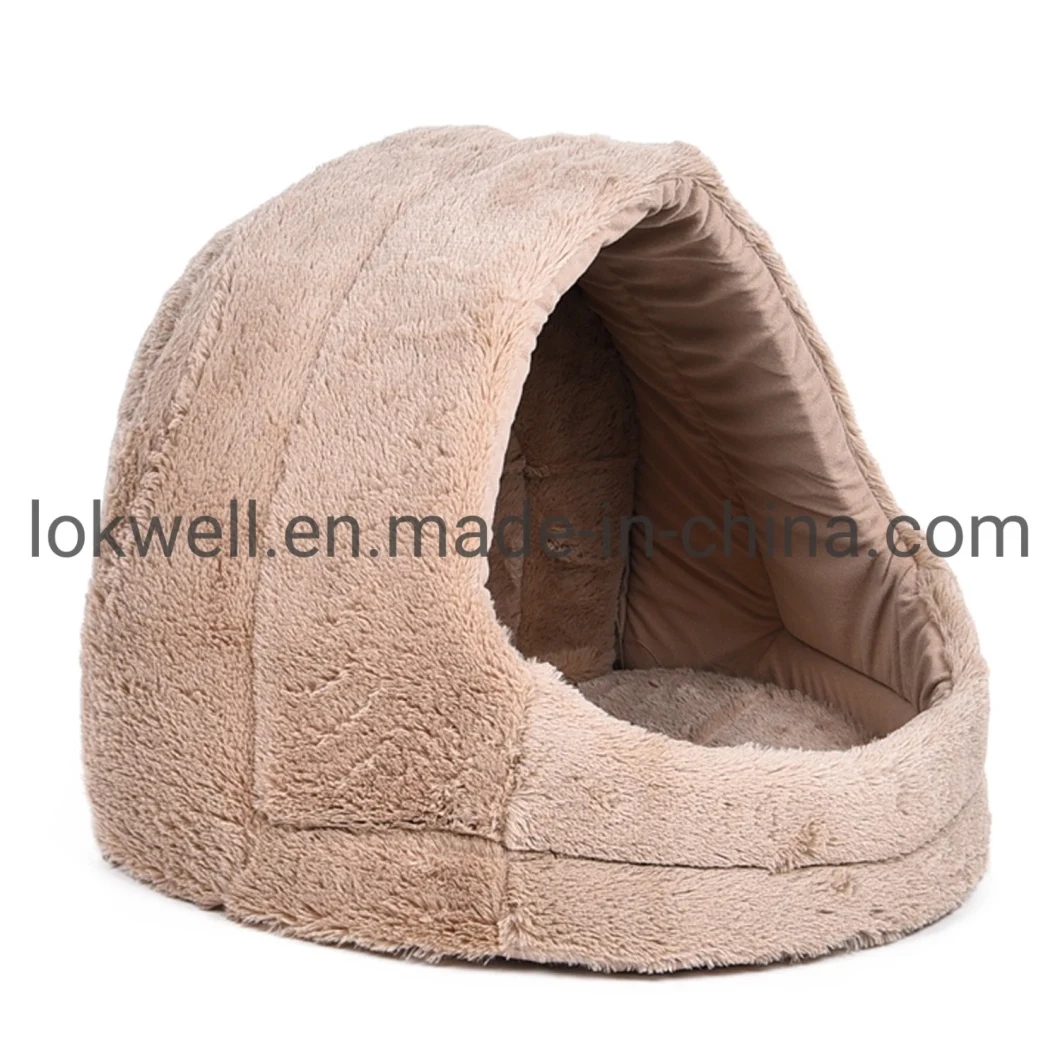 Plush Dog Bed Stuffed Pet Cushion OEM Manufacturer