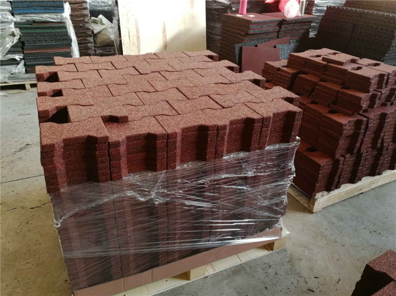 Sidewalk Dog Bone Rubber Floor Brick Pavers