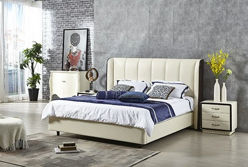 Comfortable Fabric Sofa Bed Double Bed (JND-043)