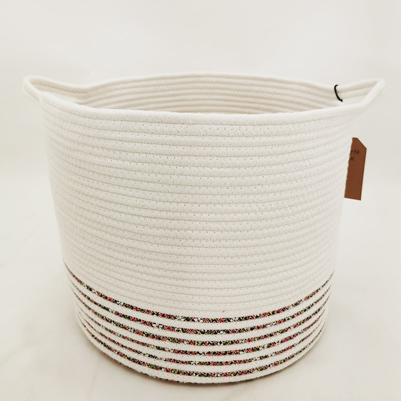 Cotton Rope Basket / Storage Basket /Newbown Shower Gift Basket
