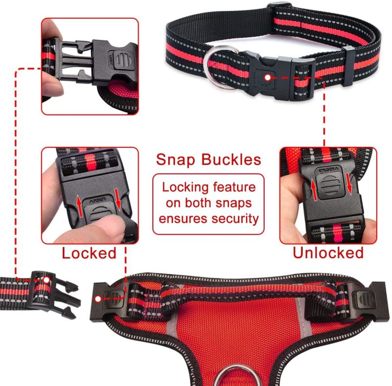 No Pull & Choke-Free Waterproof Dog Harness