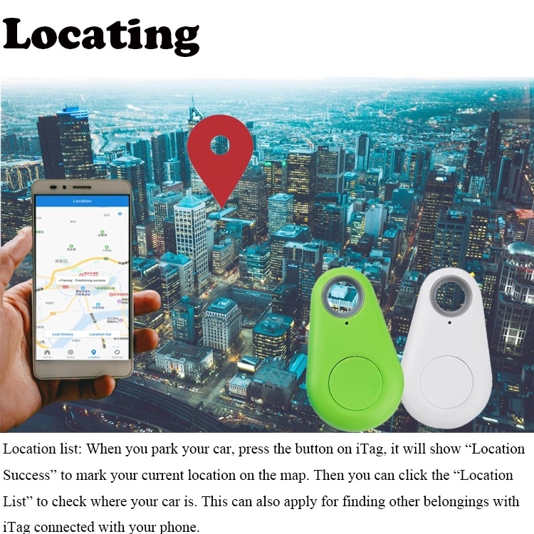 Anti Lost Tracker Bluetooth Tracking Device for Wallet/Car/ Baby/ Pets/Bag