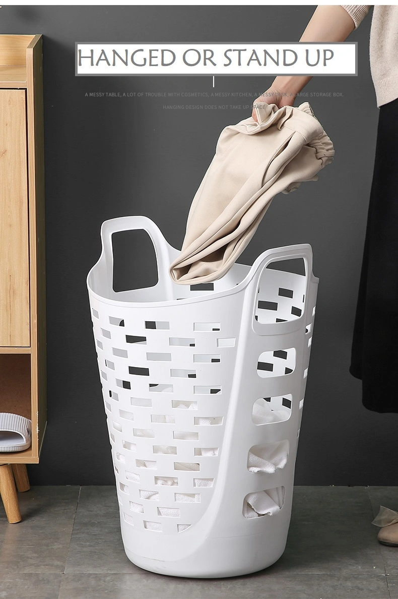 Foldable Laundry Basket Home Use Dirty Clothes Storage Basket Foldable Basket