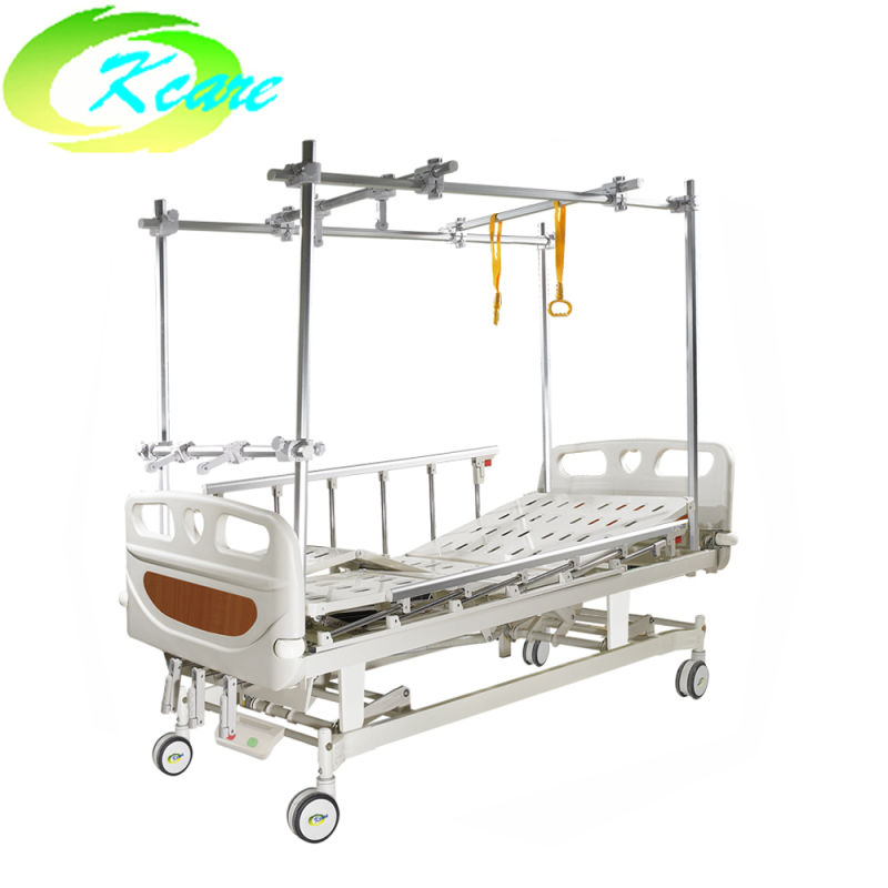 Manual Four Cranks Orthopaedic Medical Care Physiotherapy Treatment Beds