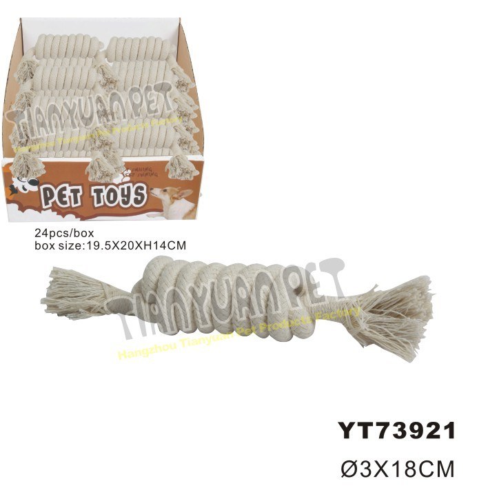 Natural Dog Rope Toy (YT73921) , Friendly for Pets