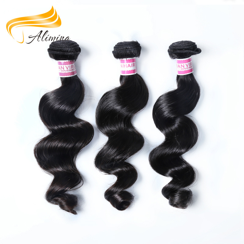 Free Shipping Tangle Free 100% Real Human Hair Extension