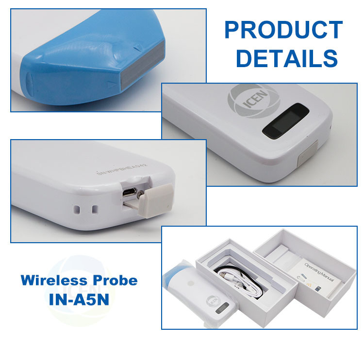 IN-A5N USG Probe Android Ultrasound Wireless Ultrasound Probe Ultrasound Machine Price