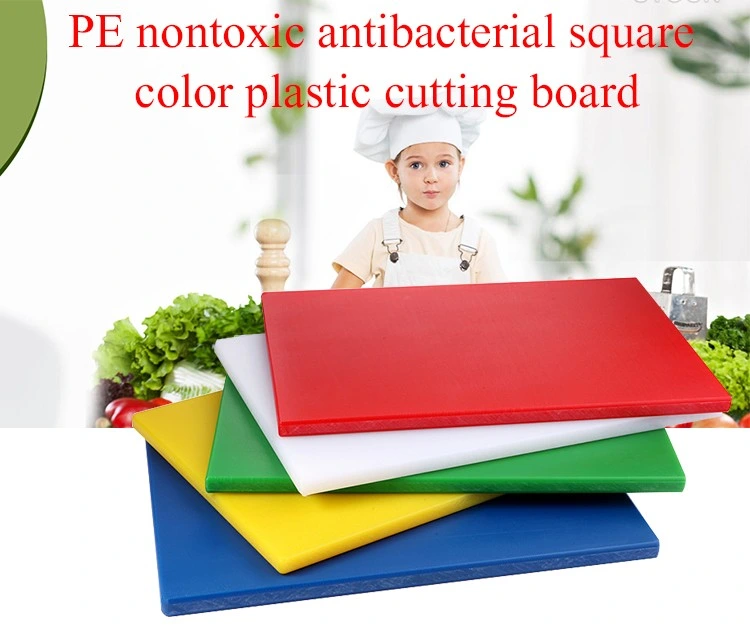 Safety and Durable PE/PP/HDPE Plastic Cutting/Chopping Board for Home