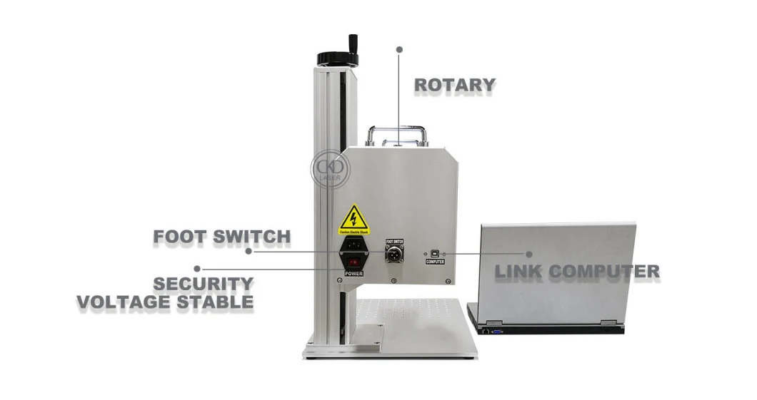 Small Portable 30W CO2 Laser Machine for Leather Cutting