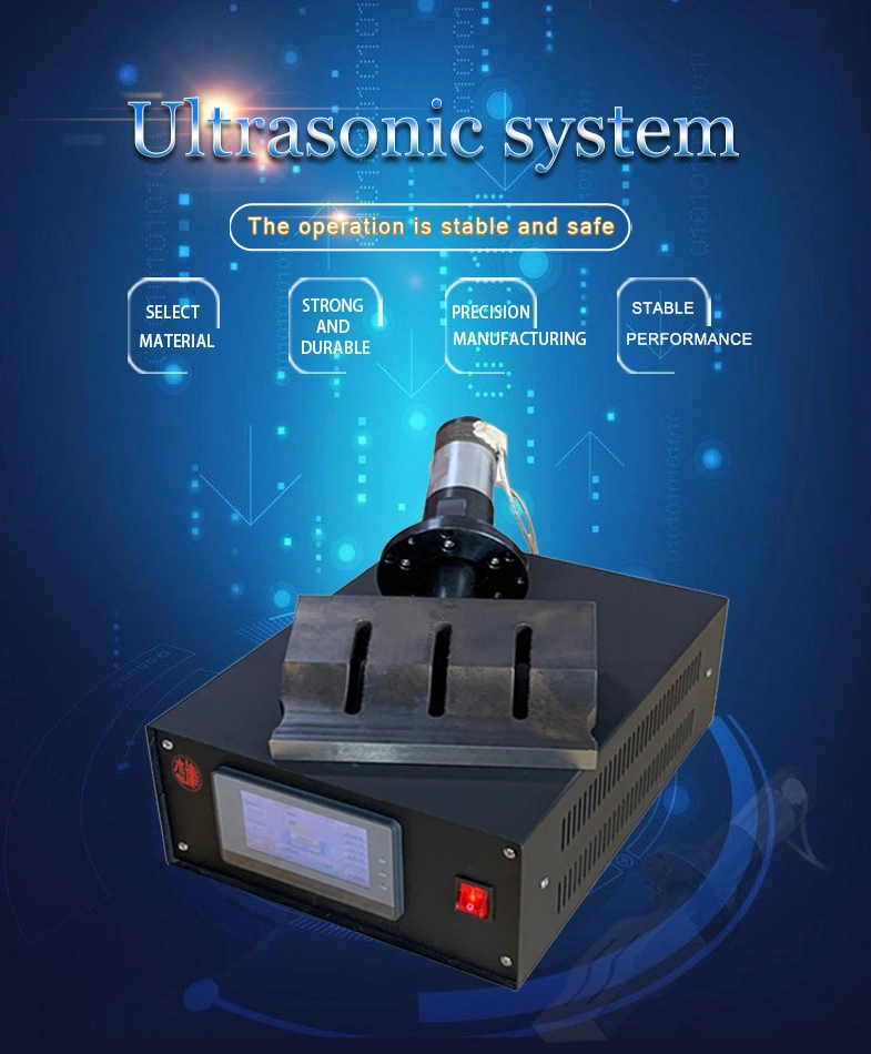 Ultrasonic Welding System for 20K 2000W Plane Mask Machine