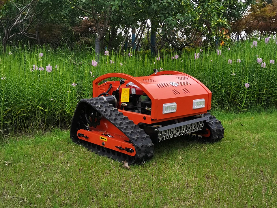 Chinese RC Lawn Mower Robot Petrol Grass Cutting Machine for Sale