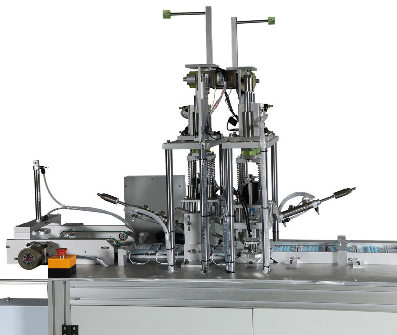 Manual Earloop Band Single Point Spot Ultrasonic Welding Machine 35K 800W