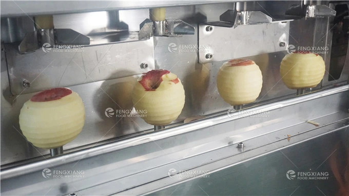 Industrial Automatic Fruit Skin Peeling Machine Fruit Cutting Machine