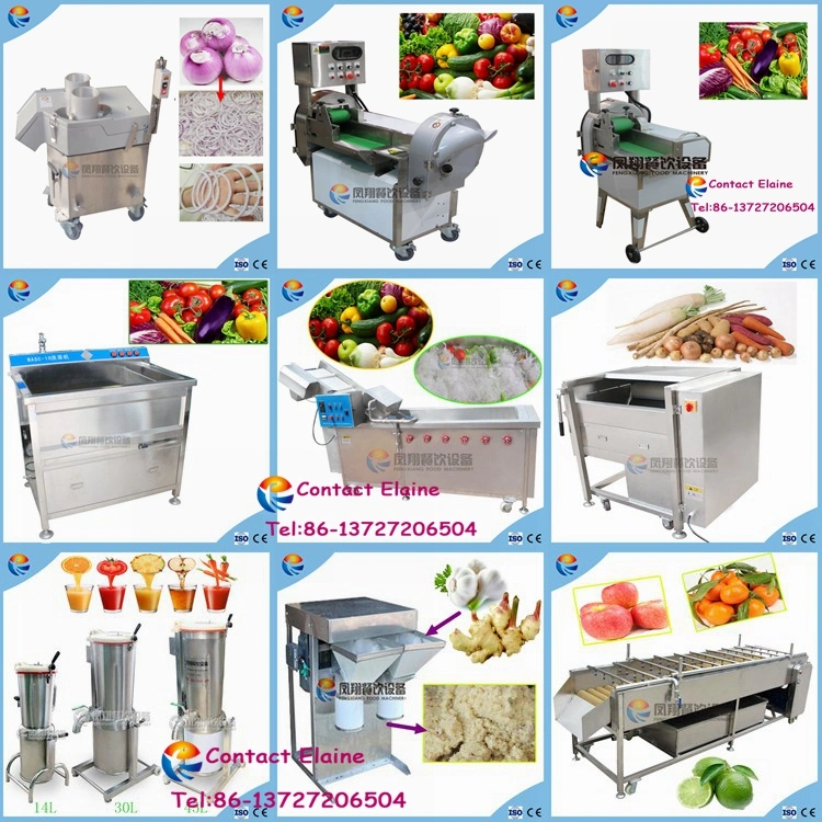 Automatic Radish Turnip Carrot Sections Cutting Cutter Slicer Slicing Machine