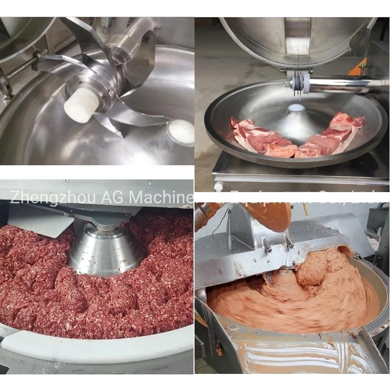2020 Industrial Meat Bowl Cutter Machine Meat Vegetable Cutting Chopper