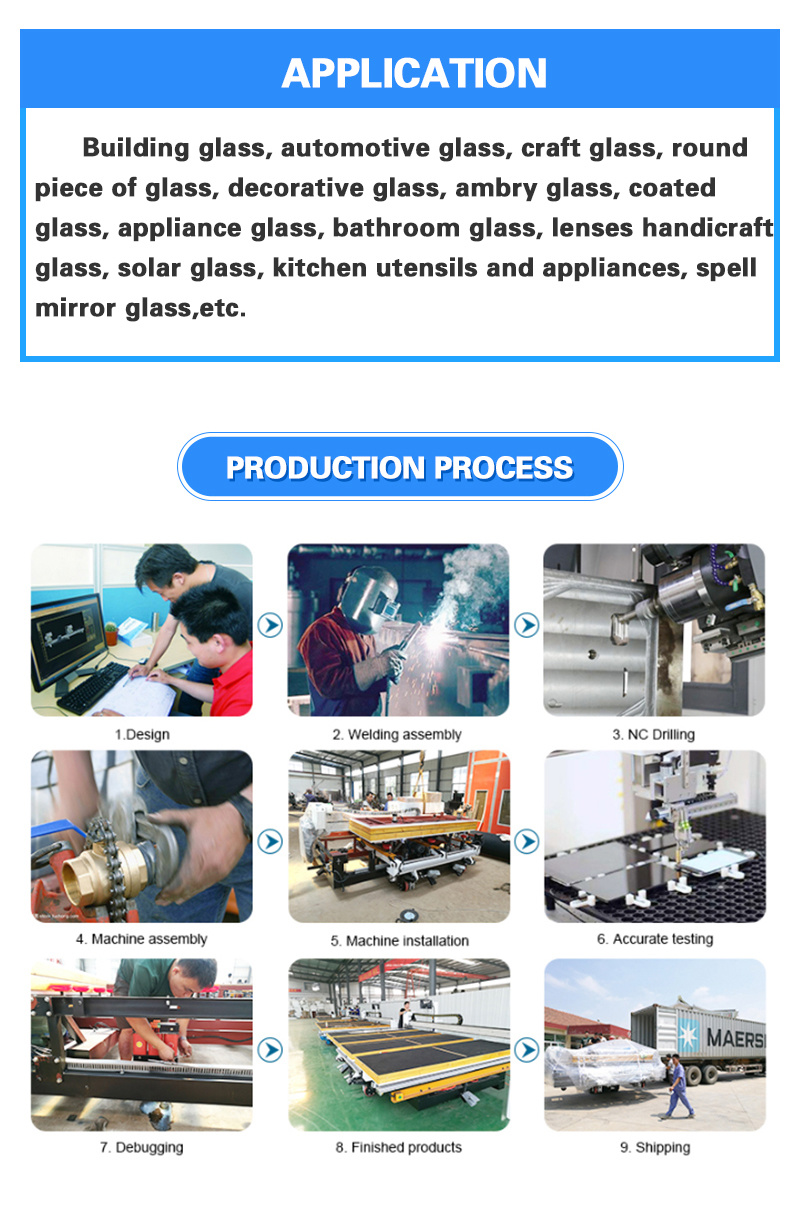 Customized Automatic Glass Loading Cutting Breaking Machine