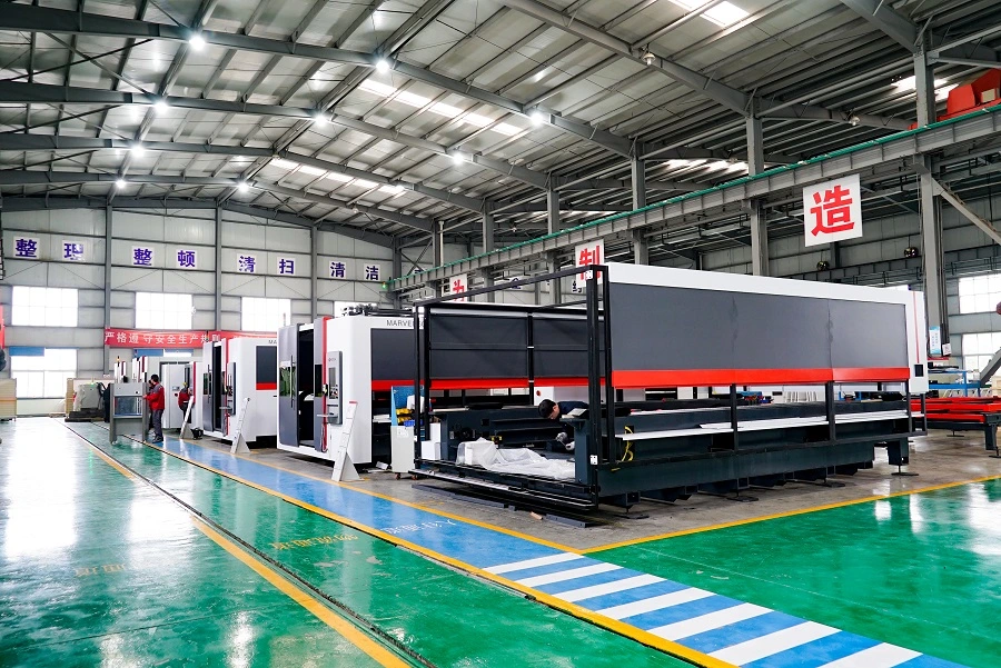 Hgtech High Power Fiber Laser Cutting Machines for Metal Cutting