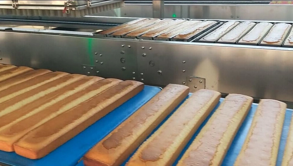 Automatic Cake Rusk Sliced Cake Dry Cake Making Machine Production Line