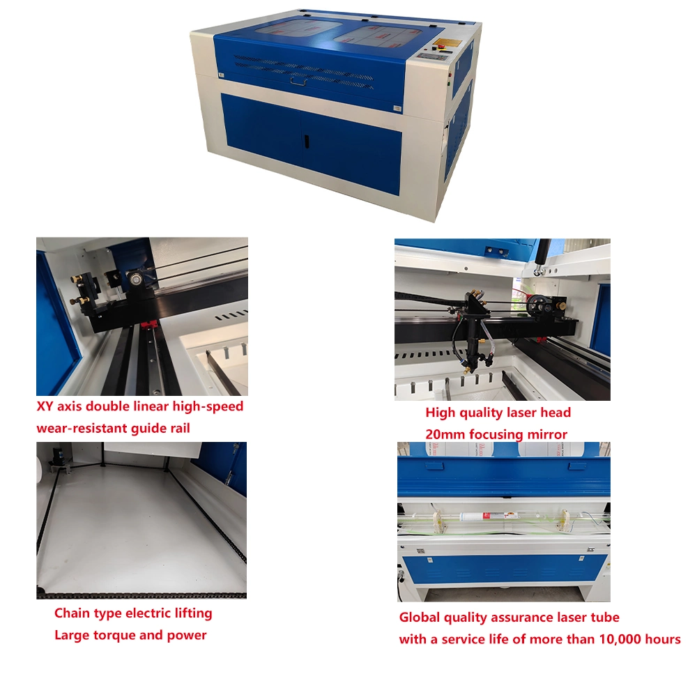 High Quality Laser Leather Cutting Machine for Metal Nonmetal 1390
