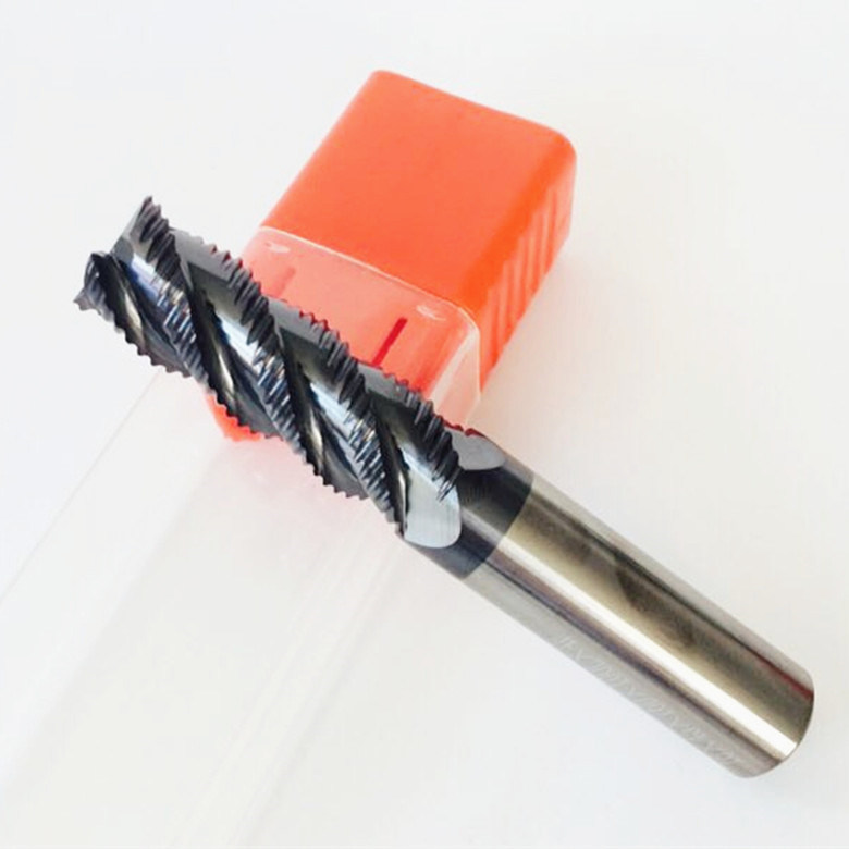 Long Life Carbide Roughing End Mills for Cutting Steels