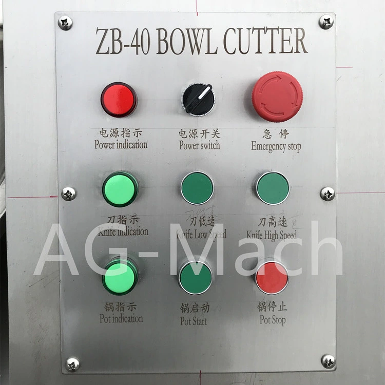 Zb-80 Advance Food Dicer Multifunctional Bowl Cutter for Meat