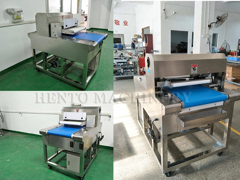 Advanced Stainless Steel Automatic Round Cake Slicing Machine