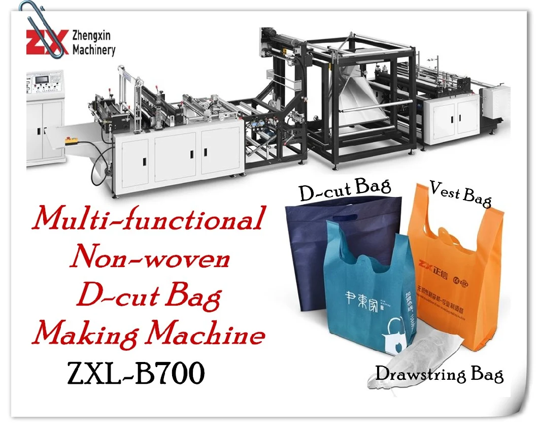 Automatic Non-Woven Fabric Bag Making Machine with Ultrasonic