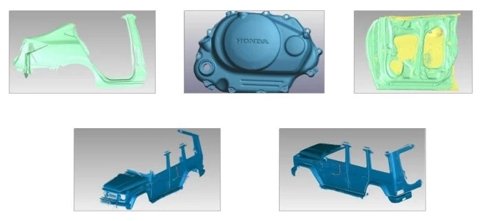 High Resolution Industrial Metrology-Grade Multi-Functional Handled Laser 3D Handled Scanner