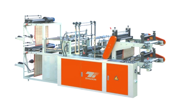 Computerized Heat Sealing & Cold Cutting Plastic T-Shirt Bag Making Machine for Packaging