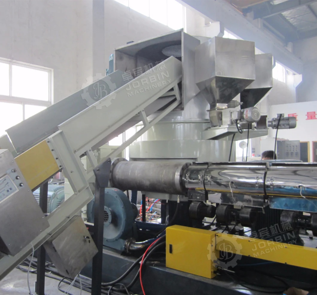 800-1000kg/H Plastic Pelletizer with Horizontal Cutting System