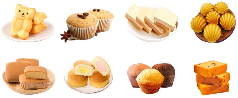 Automatic Cake Rusk Sliced Cake Dry Cake Making Machine Production Line