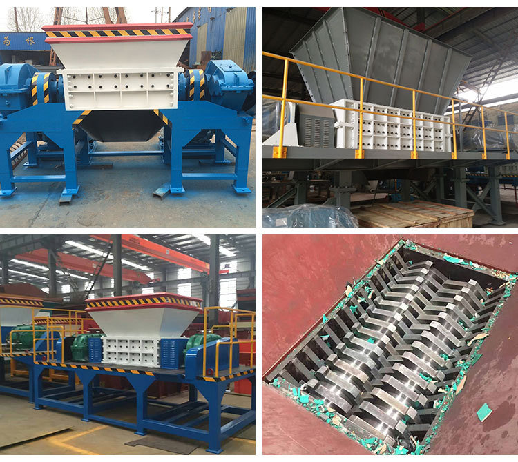 Waste Plastic Bag Shredder / Used Tire Cutting Machine for Sale / Tyre Shredder Machine