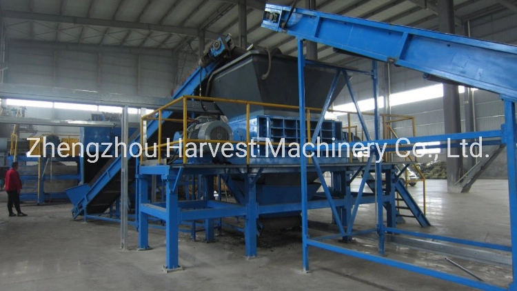 Tire Recycling Machine to Rubber Powder Tire Strip Cutting Machine