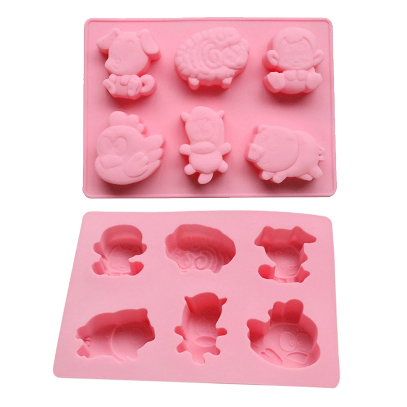 Cake Tools Silicone The Bear Pattern Bakeware Cake Muffin Round Tray Bundt Cake Pan Set Baking Silicone Molds