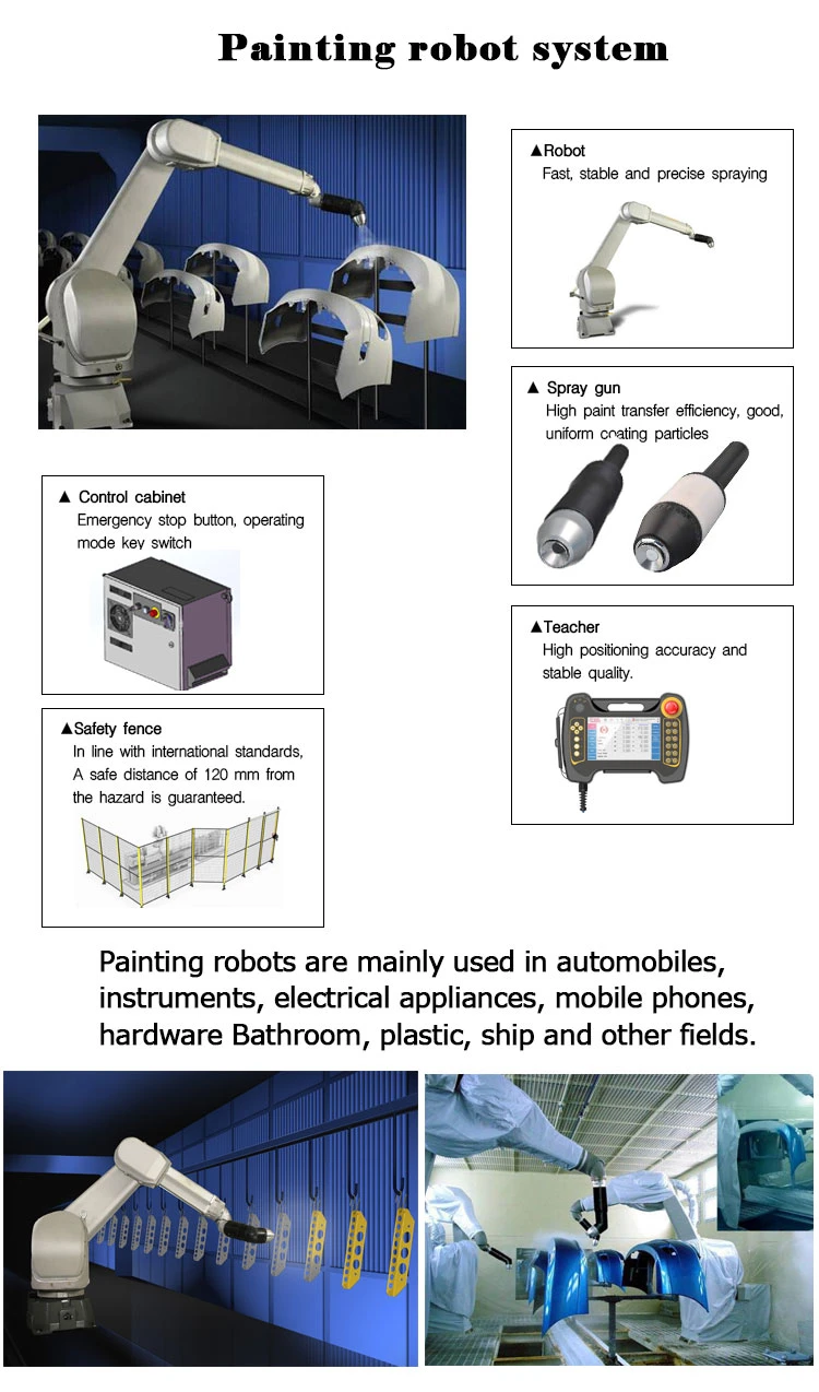 6 Axis Industry Stamping and Punching Robot, Grinding and Polishing, Cutting, Handling