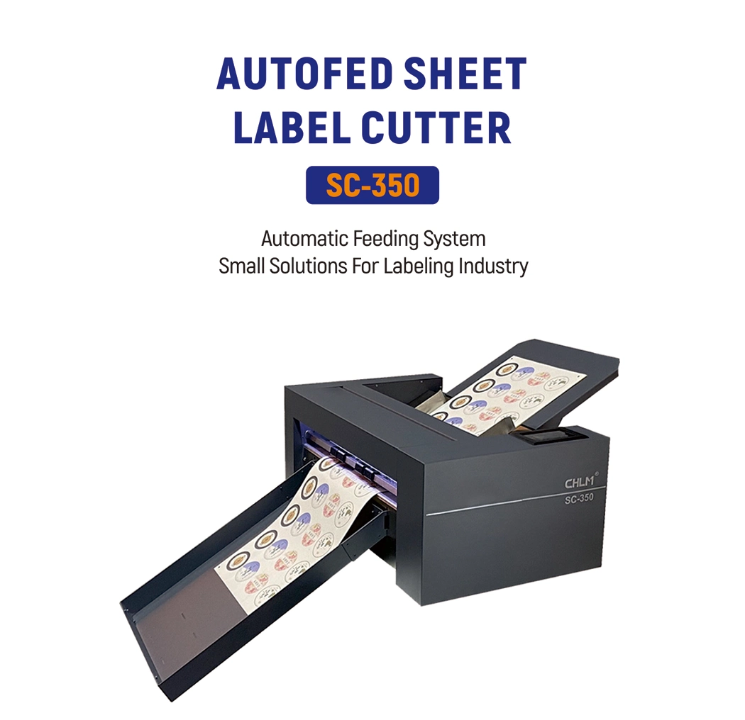 Automatically Sticker Label Sheet Cutter Paper Half Label Cutting Machine