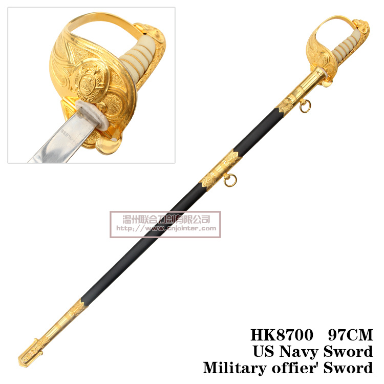 Commanding Sword Us Navy Sword Military Officers Sword 97cm HK8700