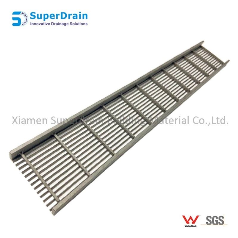Stainless Steel Drainage Channel for Food Processing Plants