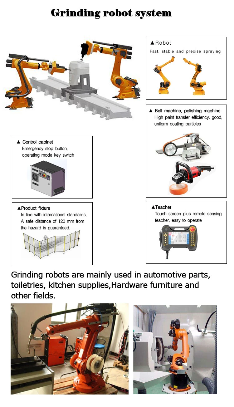 6 Axis Industry Stamping and Punching Robot, Grinding and Polishing, Cutting, Handling