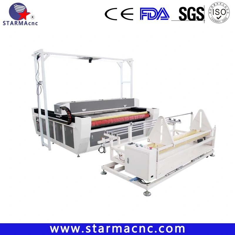 Fabric CCD Auto Feeding Flag Laser Cutting Cutter Machine (1325 1625)