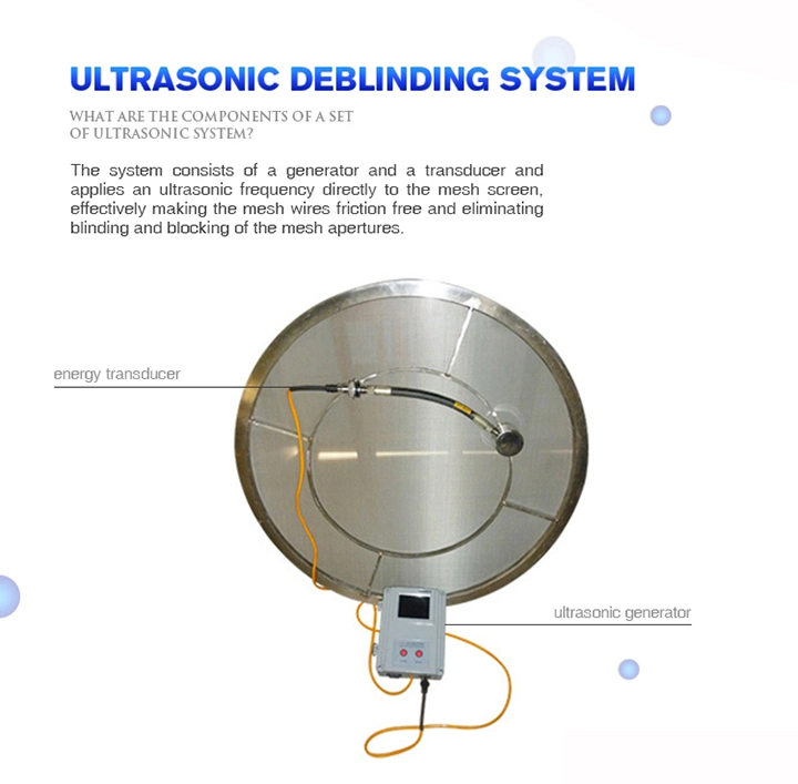 Ultrasonic Vibrating Sieve Shaker for Fine Cheese Powder with 325/400 Mesh