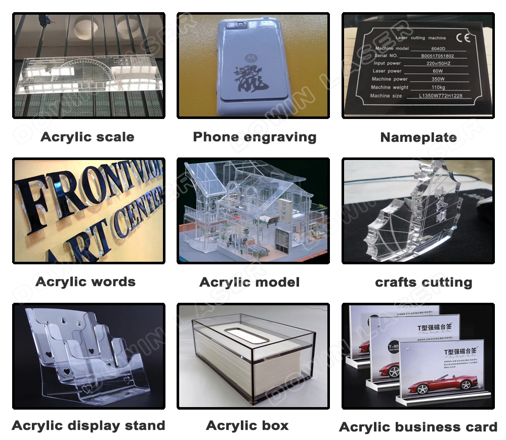China Factory 1390 Desktop CO2 CNC Glass Fabric Wood Laser Engraving Cutting Cutter Machine