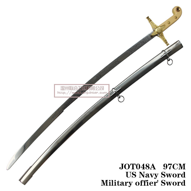 American Commanding Sword Us Navy Sword Military Offier' Sword 97cm Jot048A