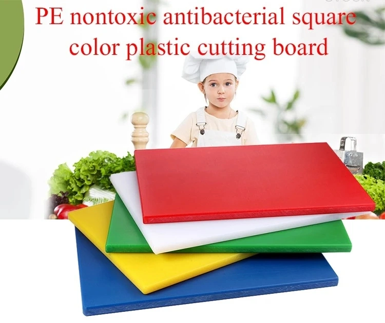 Sanitary, Waterproof PE Plastic Cutting Board Chopping Board for Kitchen