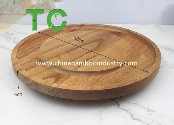 Wholesale Acacia Wood Cheese Cutting Board Set and 3 Knives